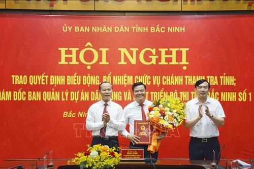 Kiện toàn chức danh lãnh đạo cấp sở, ngành tỉnh Bắc Ninh