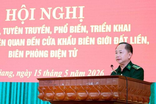 Triển khai các văn bản liên quan đến cửa khẩu biên giới đất liền, biên phòng điện tử