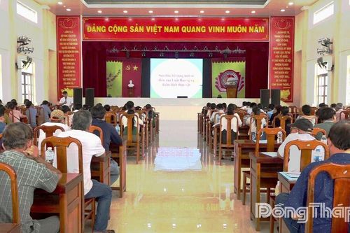 Tuyên truyền, phổ biến văn bản quy phạm pháp luật lĩnh vực giống cây trồng, phân bón, thuốc bảo vệ thực vật