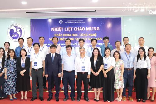 Trường Đại học Khánh Hòa kỷ niệm Ngày Khoa học, công nghệ và đổi mới sáng tạo Việt Nam