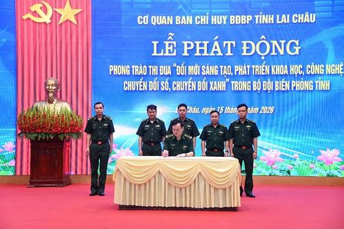 Phát động Phong trào thi đua 'Đổi mới sáng tạo, phát triển khoa học, công nghệ, chuyển đổi số, chuyển đổi xanh'