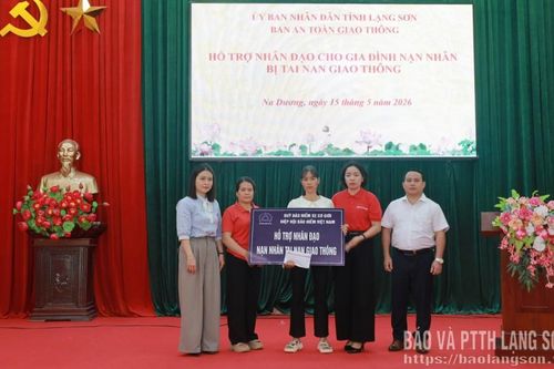 Hỗ trợ gia đình có nạn nhân tử vong do tai nạn giao thông