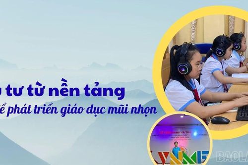 Đầu tư từ nền tảng để phát triển giáo dục mũi nhọn