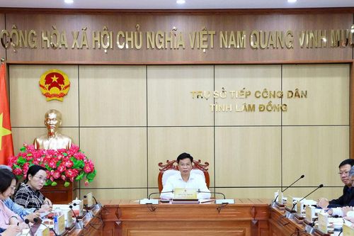Chủ tịch HĐND tỉnh Lâm Đồng Lưu Văn Trung chỉ đạo xử lý nhiều vụ việc kéo dài