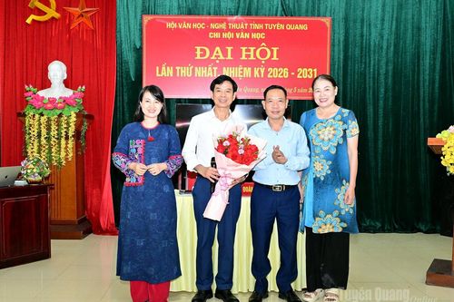 Đại hội Chi hội Văn học Tuyên Quang lần thứ nhất, nhiệm kỳ 2026-2031