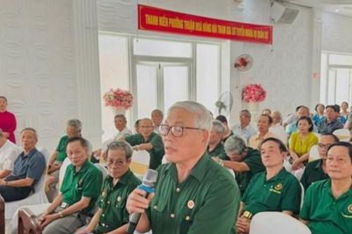 Phát huy vai trò Cựu chiến binh trong các phong trào
