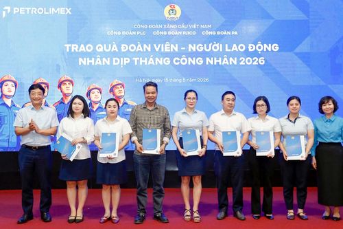Công đoàn PLC, PJICO và Petrolimex Aviation phối hợp triển khai các hoạt động Tháng Công nhân năm 2026