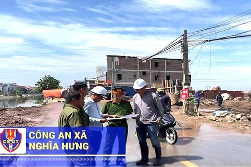 Ninh Bình đẩy mạnh kiểm tra, tuyên truyền bảo đảm ANTT tại các công trình xây dựng
