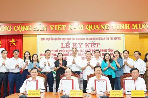 Thái Nguyên: Ký kết quy chế phối hợp công tác giai đoạn 2026 - 2031