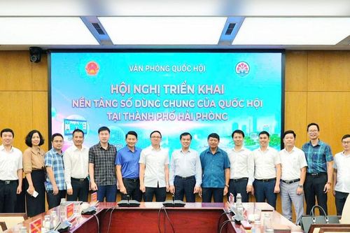 Tập huấn thí điểm đầu tiên các nền tảng số dùng chung của Quốc hội tại thành phố Hải Phòng
