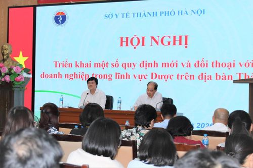 Giám đốc Sở Y tế Hà Nội đối thoại trực tiếp với gần 100 doanh nghiệp dược