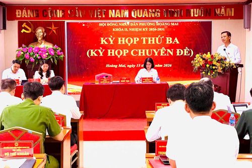 HĐND phường Hoàng Mai họp chuyên đề về đầu tư công