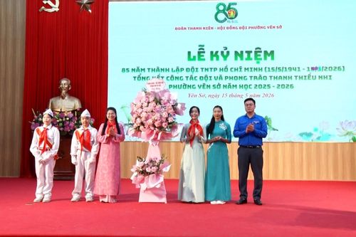 Phường Yên Sở chú trọng giáo dục đạo đức, kỹ năng sống cho đội viên