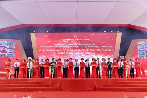 Hải Phòng: Khởi công, khánh thành đồng loạt 14 công trình, dự án trọng điểm