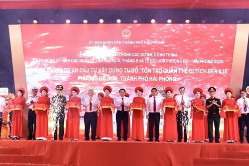 Hải Phòng đồng loạt khánh thành và khởi công 14 công trình, dự án trọng điểm tổng vốn hơn 24.700 tỷ đồng