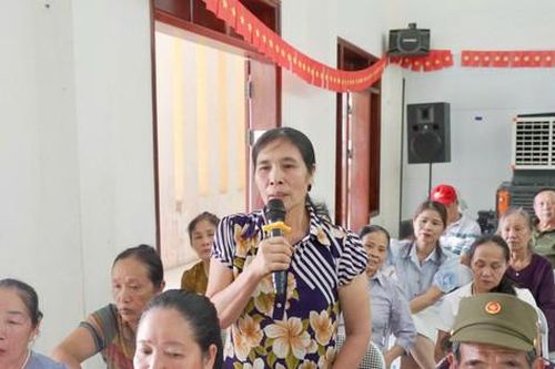 Cử tri Thiên Lộc kiến nghị nhiều vấn đề dân sinh trước kỳ họp HĐND xã