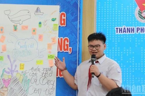 Đà Nẵng: Khơi dậy trách nhiệm thanh thiếu nhi trong bảo vệ môi trường biển