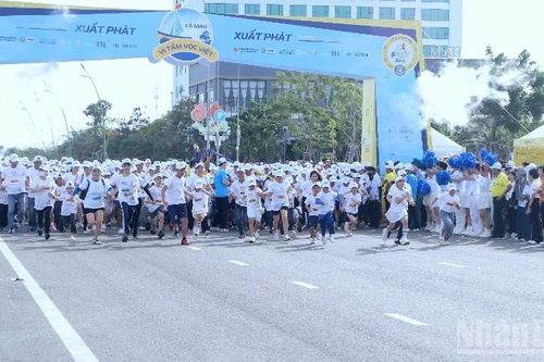Sôi động Giải chạy S-Race Cà Mau 2026 'Vì tầm vóc Việt'