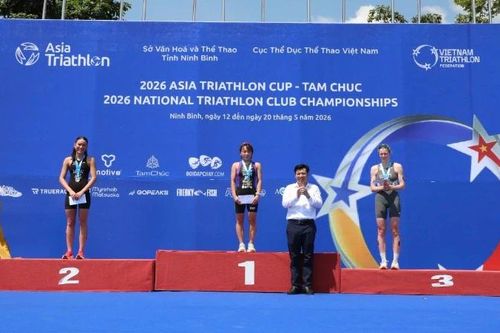 Khai mạc Giải Cúp Triathlon châu Á - Tam Chúc và Giải Vô địch các Câu lạc bộ Triathlon quốc gia năm 2026