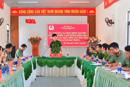 Tháo gỡ khó khăn, vướng mắc nảy sinh nhằm nâng cao hiệu quả công tác của Công an cơ sở