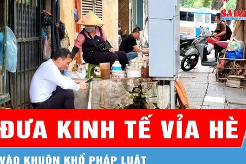 Đưa kinh tế vỉa hè vào khuôn khổ