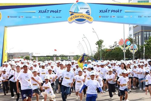 Giải chạy học sinh S-Race ở Cà Mau: Vì một thế hệ học sinh phát triển toàn diện