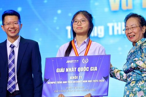 Vinh danh và trao giải quốc gia cuộc thi Olympic tiếng Anh trên Internet