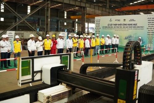 PTSC Quảng Ngãi khởi công hạng mục hệ thống ống dẫn Nhà máy Nhiệt điện Long Phú 1