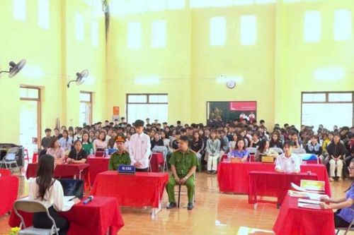 VKSND khu vực 2, tỉnh Lạng Sơn phối hợp tổ chức phiên tòa giả định phổ biến, giáo dục pháp luật