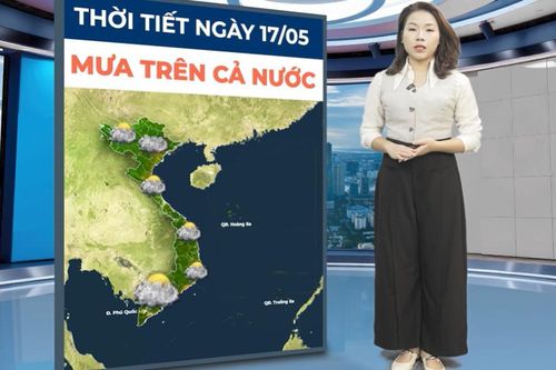 Bản tin thời tiết ngày 17/5: Bắc Bộ bước vào chuỗi ngày đón mưa giải nhiệt, nguy cơ lốc sét