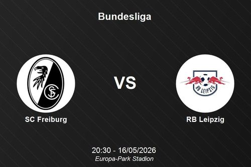 Nhận định SC Freiburg vs RB Leipzig - Vòng đấu quyết định Bundesliga