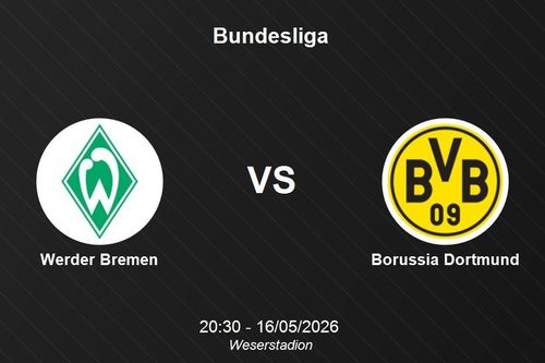 Nhận định Werder Bremen vs Borussia Dortmund - Bundesliga: Thử thách tại Weserstadion