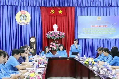 Nhiều giải pháp vận động nữ công nhân, viên chức, lao động tham gia các phong trào thi đua