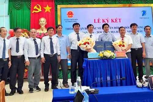 VNPT Gia Lai đồng hành chuyển đổi số cho xã đảo Nhơn Châu
