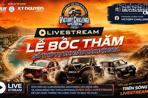 Victory Challenge 2026 sẽ livestream lễ bốc thăm thi đấu vào tối 18-5
