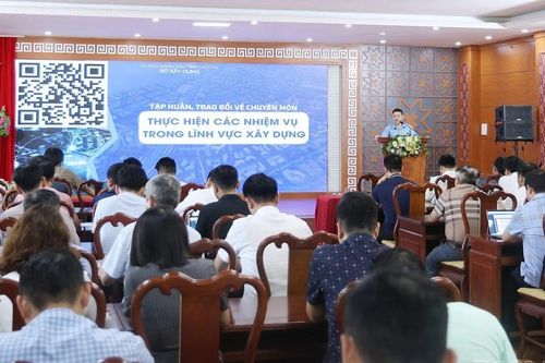 Sở Xây dựng tập huấn nghiệp vụ, tháo gỡ khó khăn về công tác quản lý dự án cho cấp xã