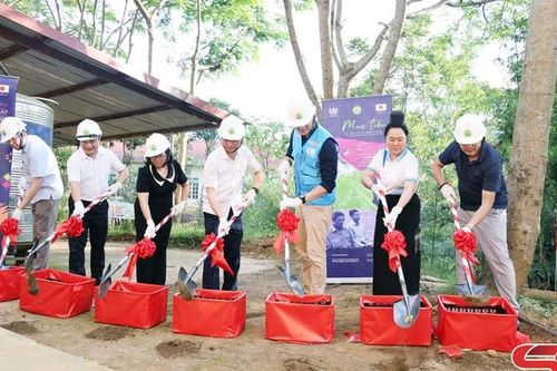 Khởi công công trình Bảo vệ sườn dốc dựa vào thiên nhiên