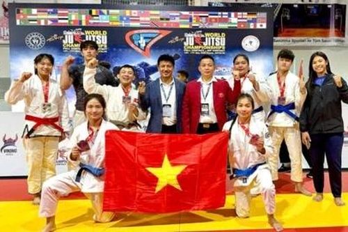 Jujitsu Việt Nam giành 6 huy chương vàng thế giới