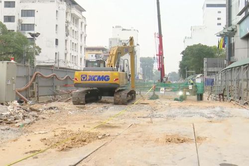 Điều chỉnh rào chắn thi công tuyến metro Nhổn – Ga Hà Nội