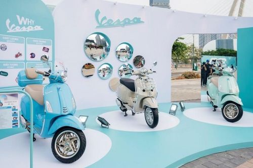 Vespa ra mắt BST đặc biệt nhân dịp kỷ niệm 80 năm Vespa