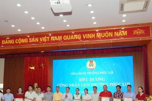 'Cảm ơn người lao động' - hành trình tri ân và kết nối của Công đoàn phường Phúc Lợi