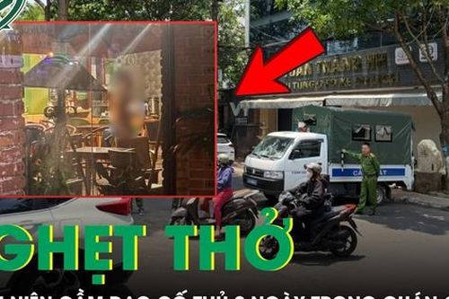 Khống chế nam thanh niên cầm dao cố thủ gần 2 ngày trong quán cà phê