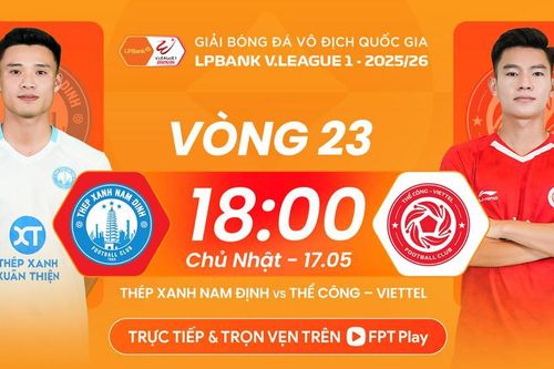 Nhận định trận đấu Nam Định vs Thể Công, 18h00 ngày 17.5: Xây chắc vị trí á quân