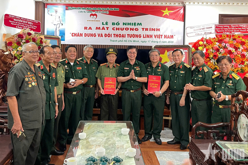 Ra mắt chương trình 'Chân dung và đối thoại tướng lĩnh Việt Nam'