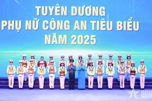 Bộ Công an vinh danh phụ nữ Công an tiêu biểu, xuất sắc năm 2025