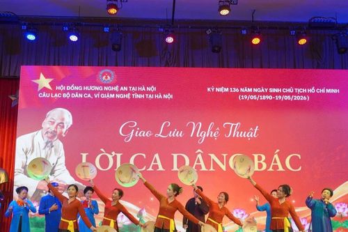 Hội đồng hương Nghệ An tại Hà Nội tổ chức kỷ niệm 136 năm Ngày sinh Chủ tịch Hồ Chí Minh
