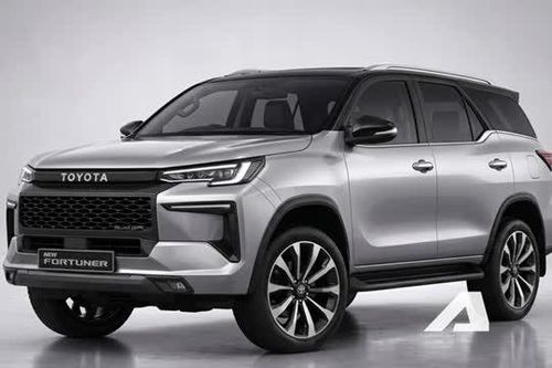 Hé lộ thời điểm Toyota Fortuner hybrid thế hệ mới ra mắt