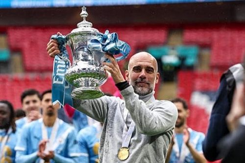 Man City vô địch FA Cup: Antoine Semenyo lập siêu phẩm, Pep Guardiola chạm mốc 20 danh hiệu