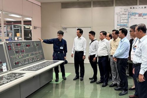 Lãnh đạo tỉnh Đồng Tháp khảo sát Nhà máy xử lý nước thải của thành phố Yokohama (Nhật Bản)