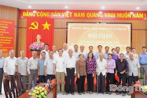Đề nghị công nhận xã Chợ Gạo và Lương Hòa Lạc là xã An toàn khu